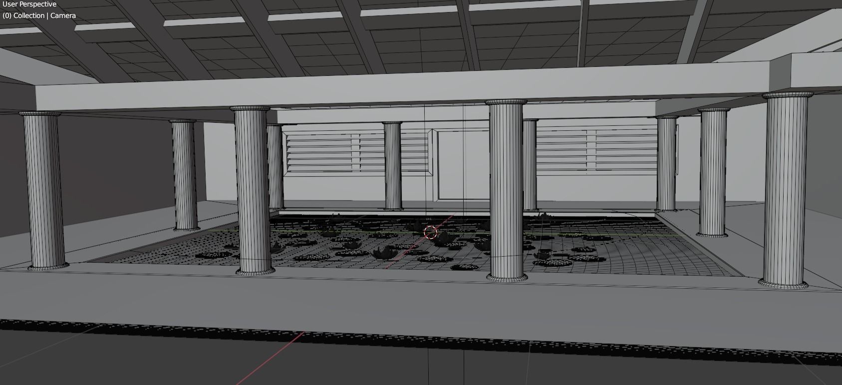 Kerala Traditional House Interior 3D model_9