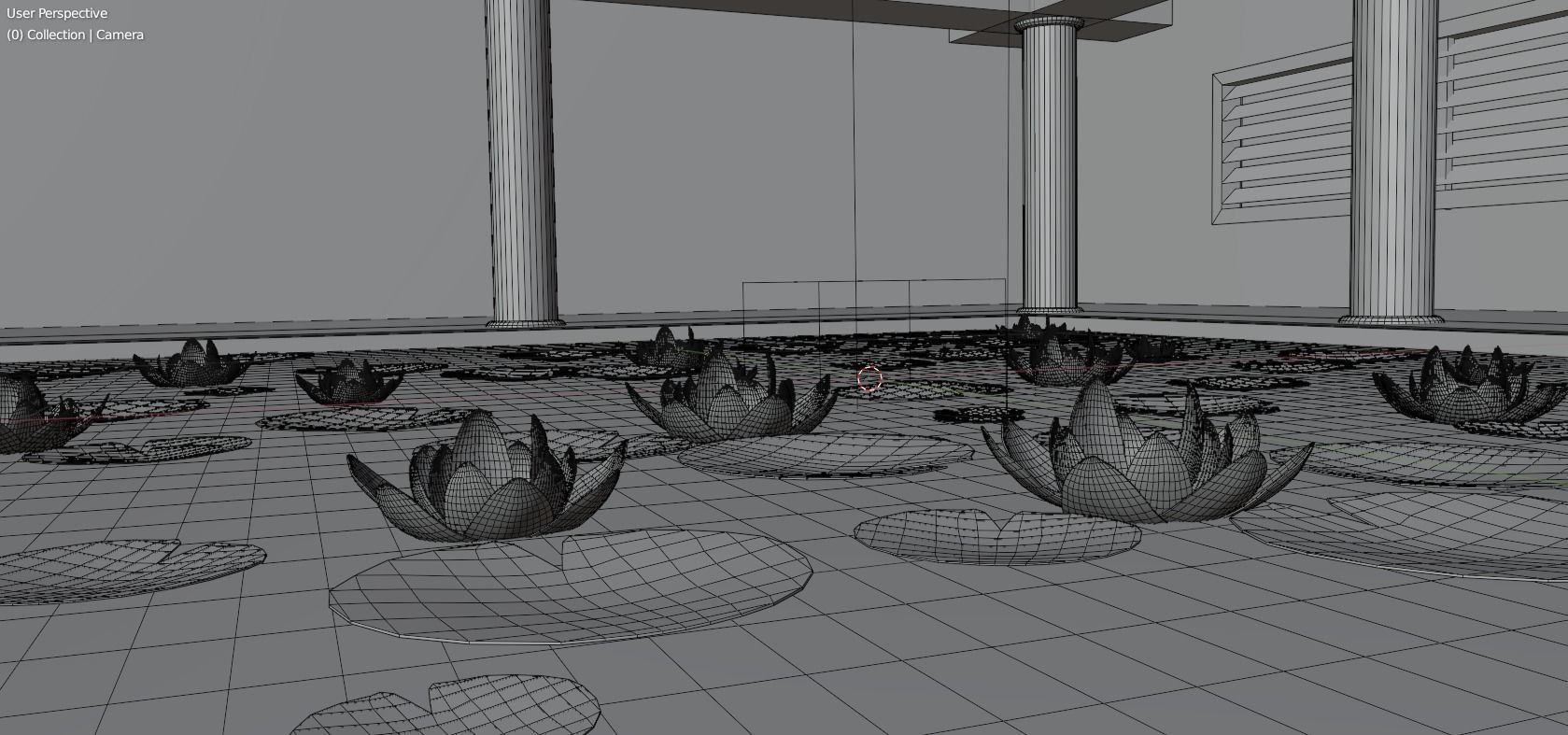 Kerala Traditional House Interior 3D model_10