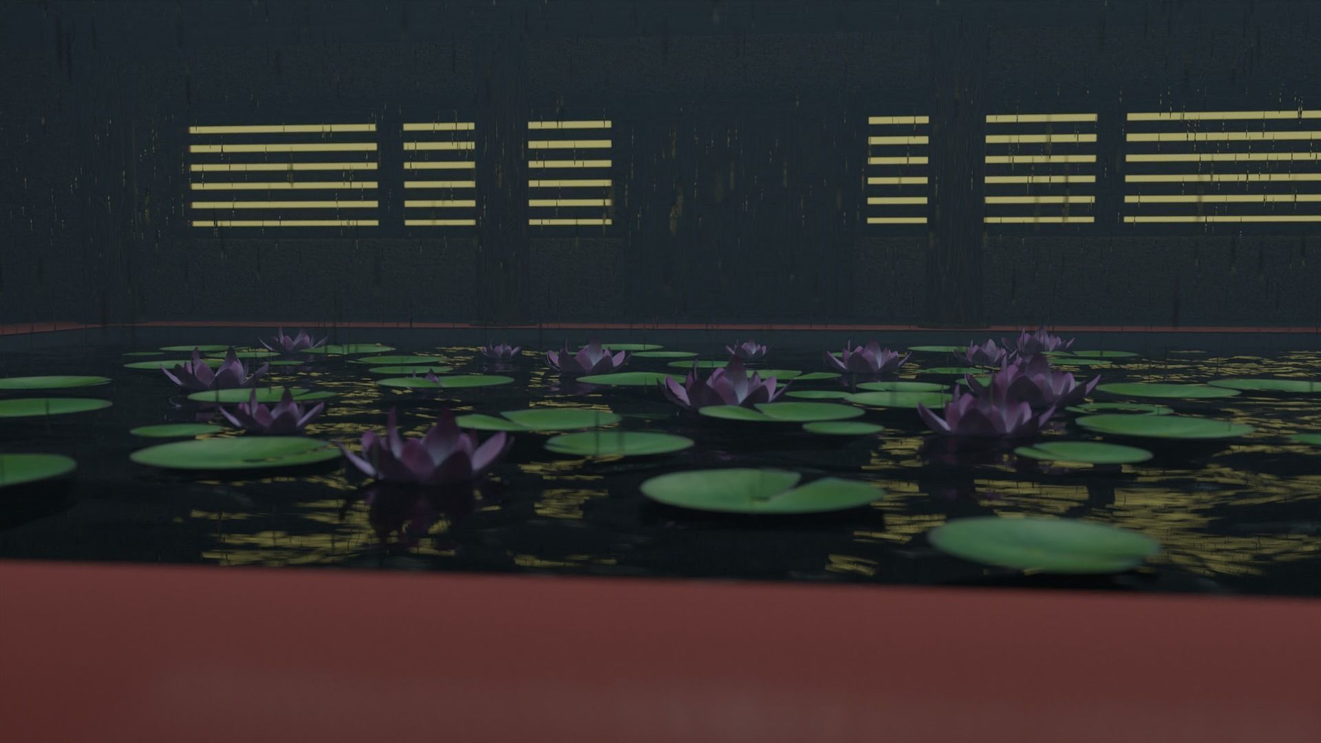 Kerala Traditional House Interior 3D model_3