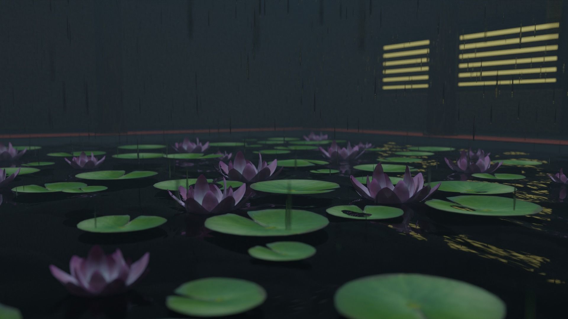 Kerala Traditional House Interior 3D model_2