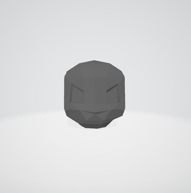 Wartotle Low Poly Pokemon 3D print model_5