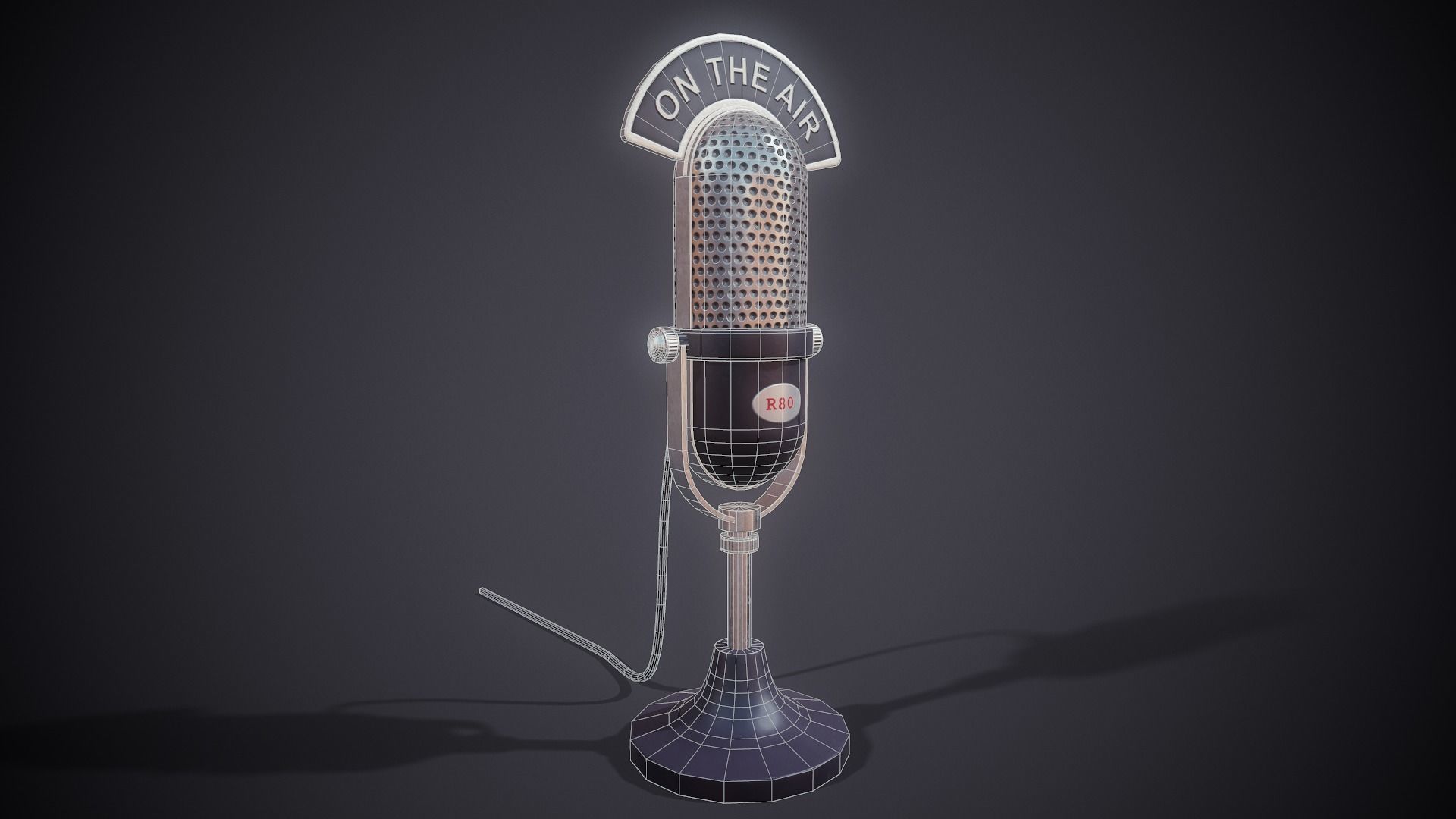 Retro Micro - Tutorial Included Low-poly 3D model_3