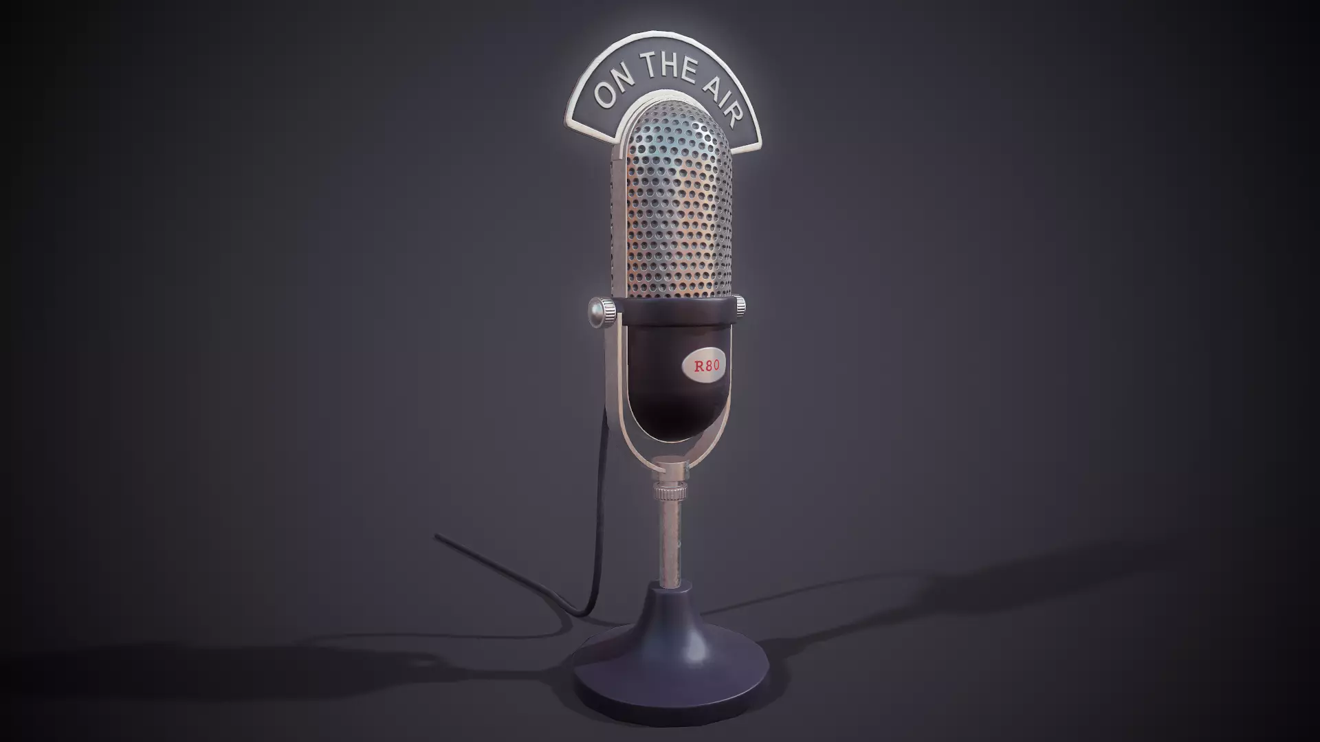 Retro Micro - Tutorial Included Low-poly 3D model_0