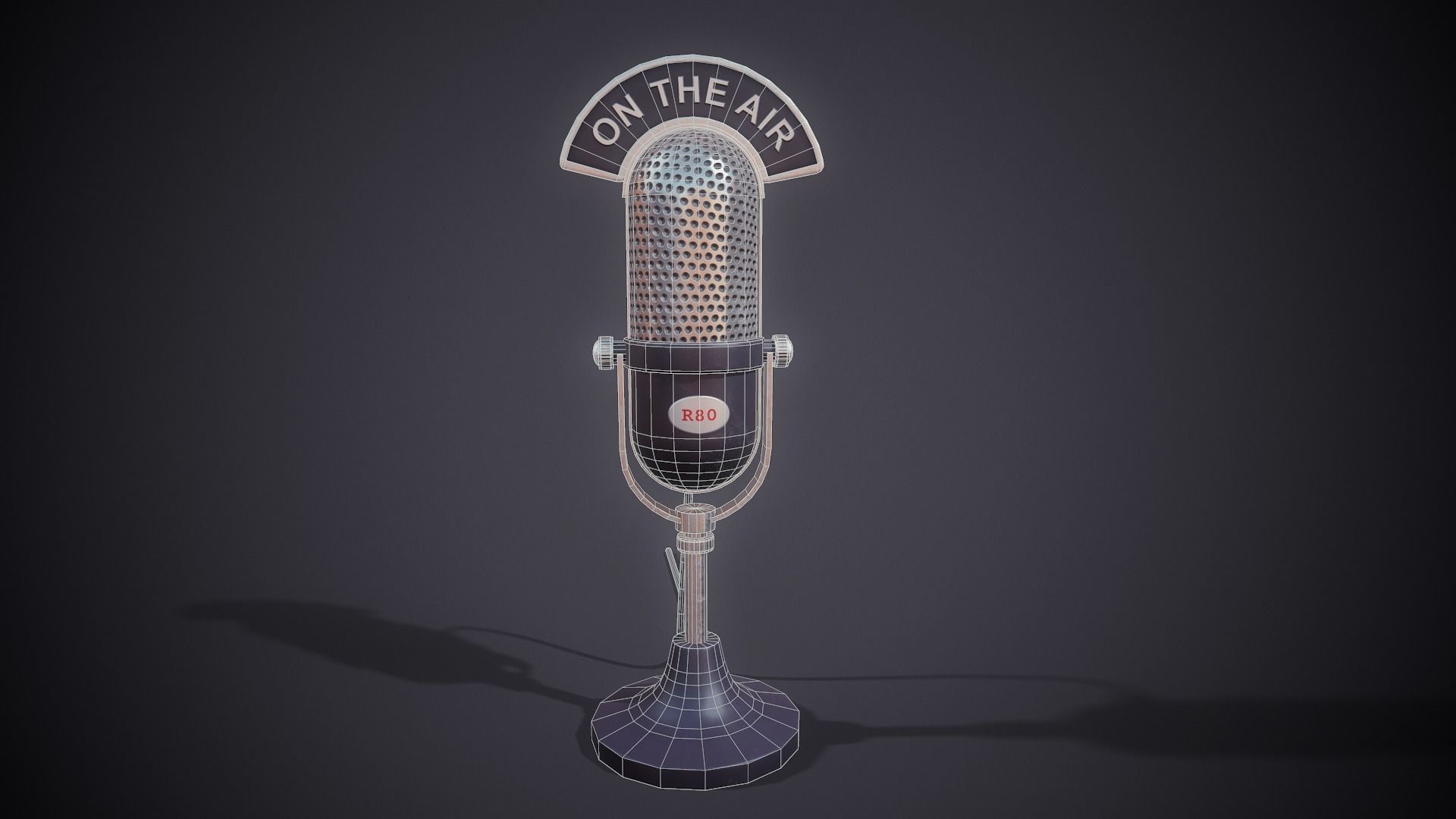 Retro Micro - Tutorial Included Low-poly 3D model_11