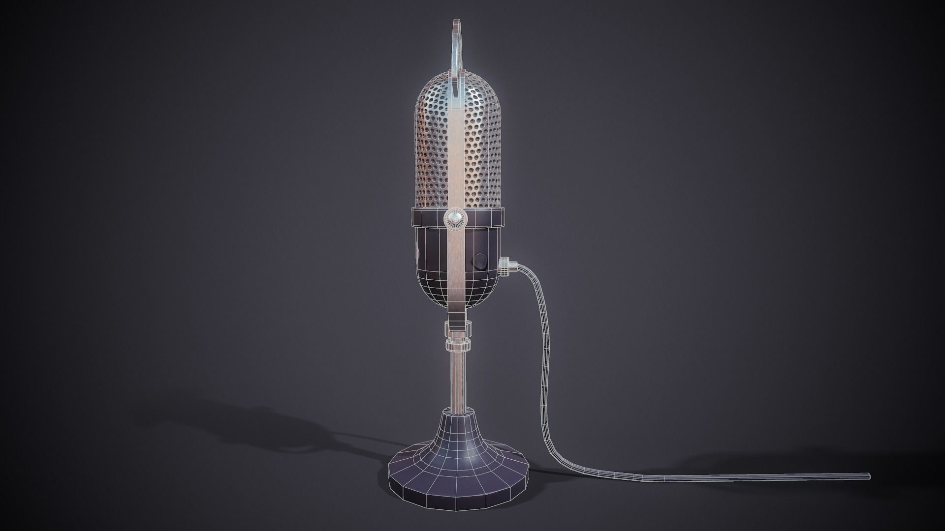 Retro Micro - Tutorial Included Low-poly 3D model_7