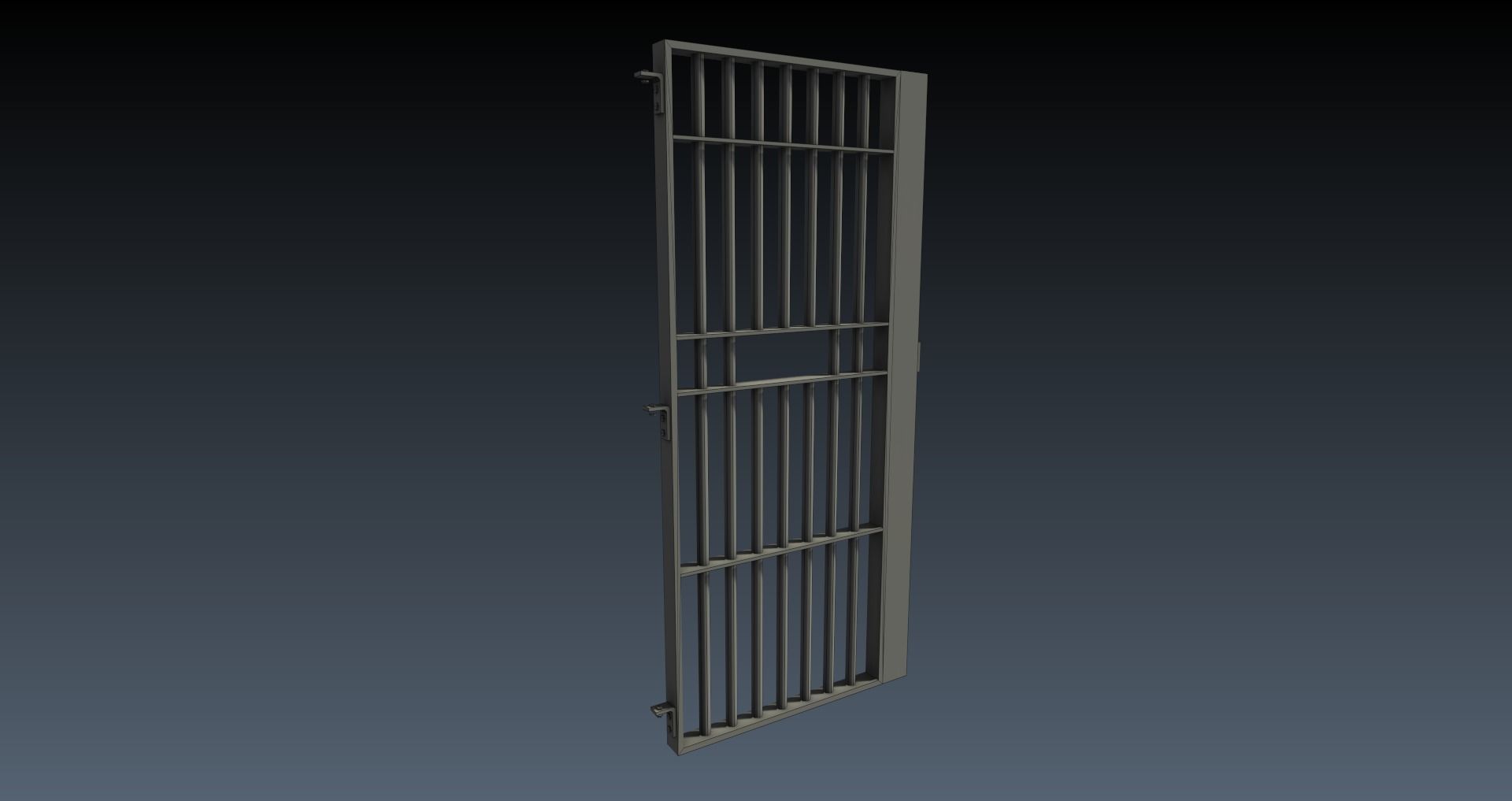 Low-Poly Prison Cell Pack Low-poly 3D model_16