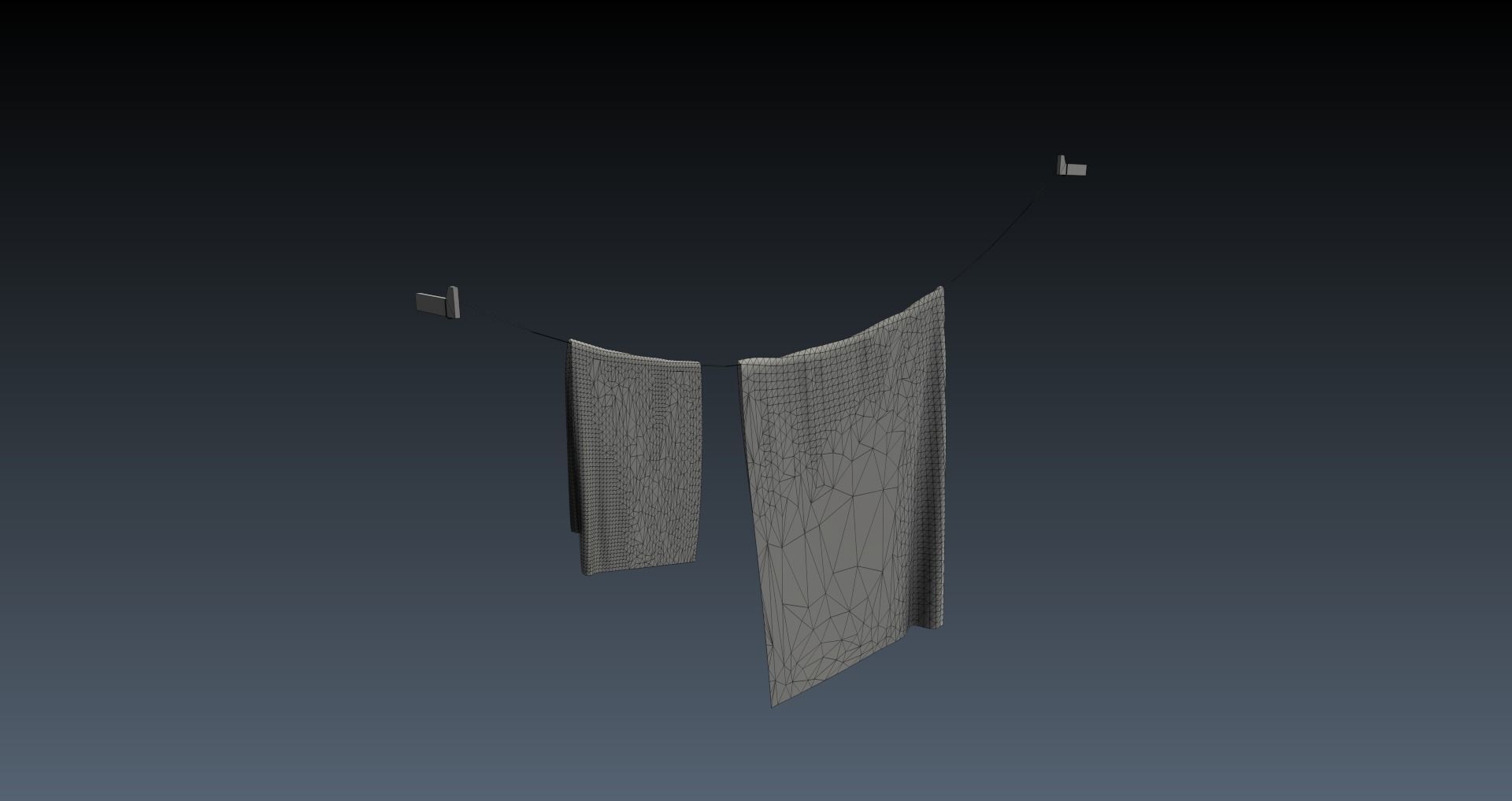 Low-Poly Prison Cell Pack Low-poly 3D model_12