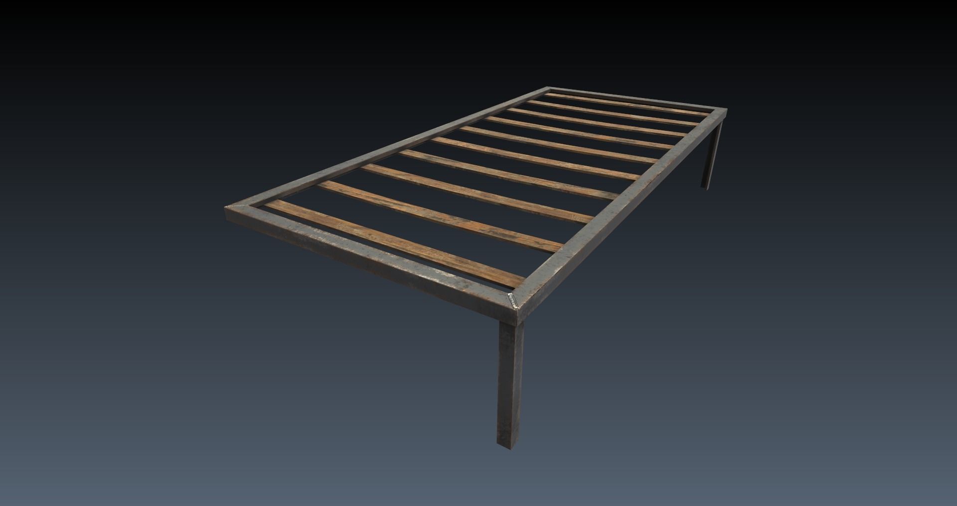 Low-Poly Prison Cell Pack Low-poly 3D model_3