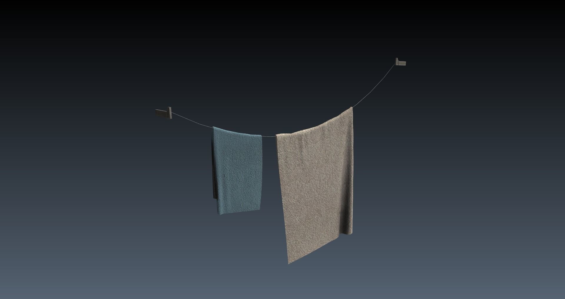 Low-Poly Prison Cell Pack Low-poly 3D model_11