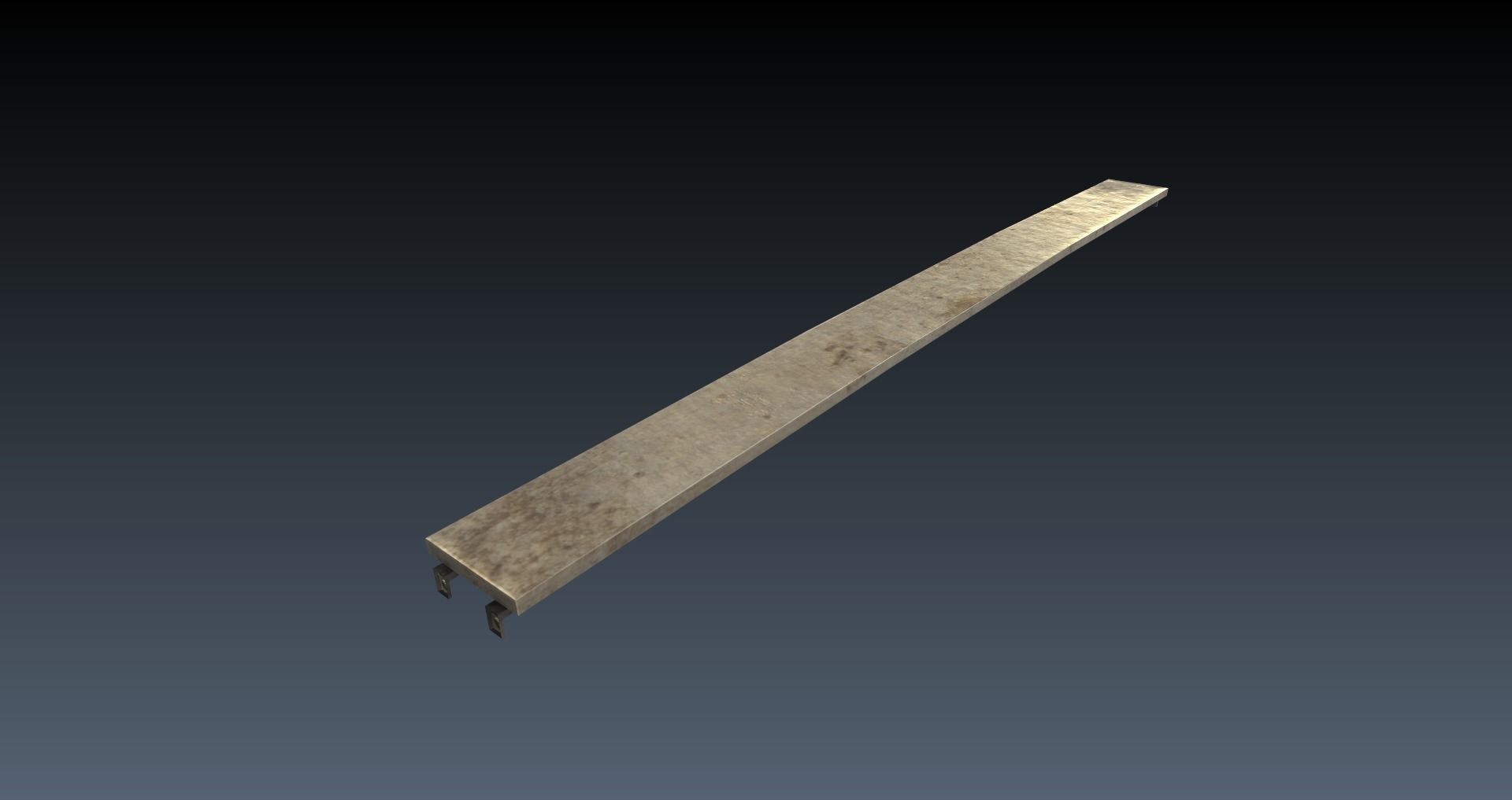 Low-Poly Prison Cell Pack Low-poly 3D model_47