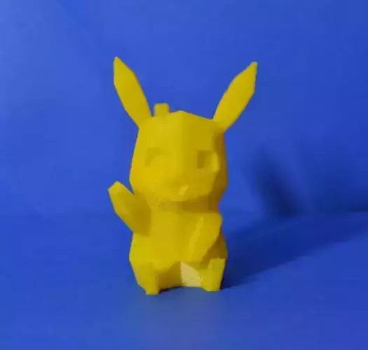 Pikachu Low Poly Pokemon
