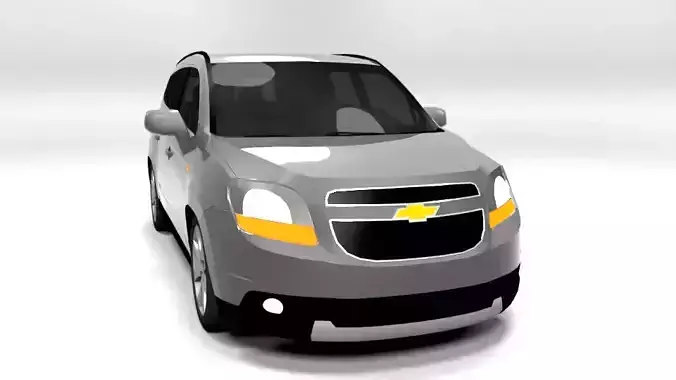 CHEVROLET ORLANDO 2012 LOWPOLY
