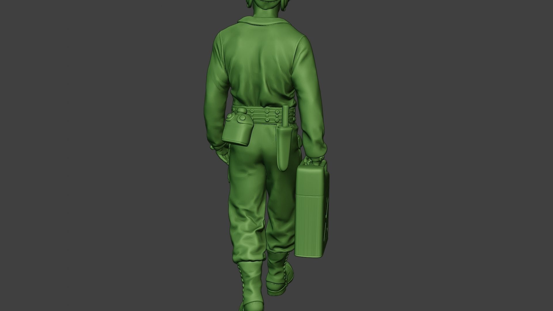 American Tank Crew unit ww2 Walk ATC1 3D print model_25