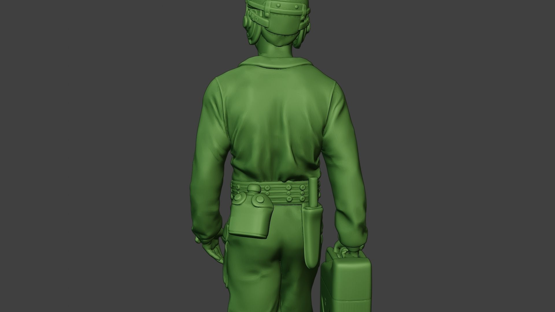 American Tank Crew unit ww2 Walk ATC1 3D print model_21