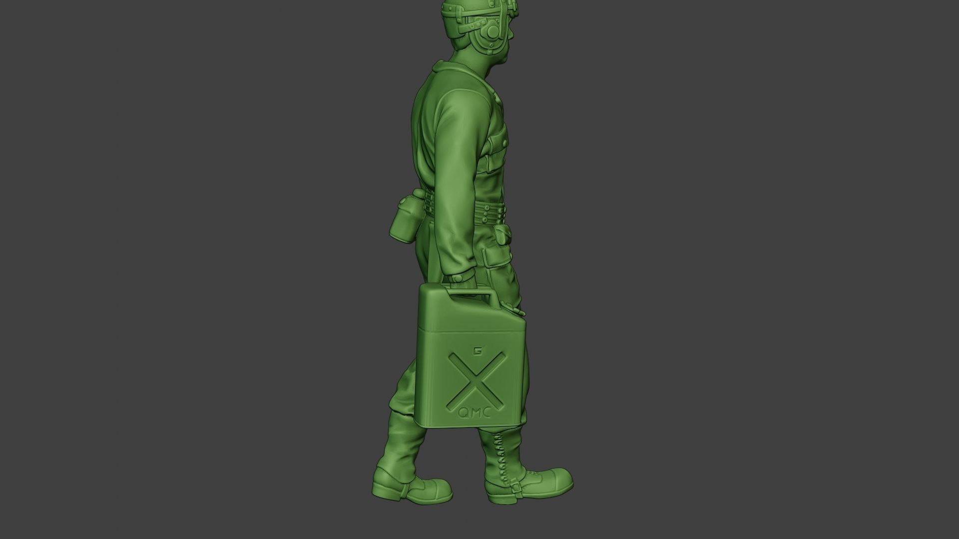 American Tank Crew unit ww2 Walk ATC1 3D print model_31