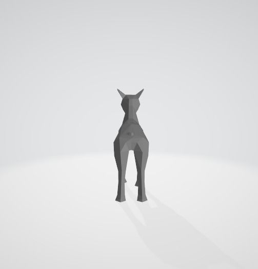 Ponyta Low Poly Pokemon 3D print model_4