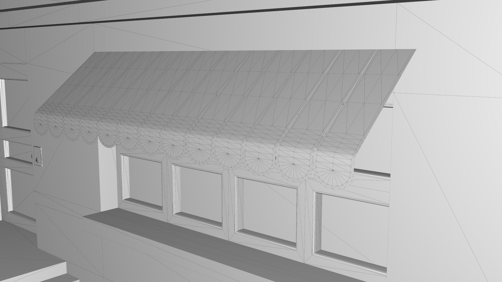 OGGY HOUSE Low-poly 3D model_4