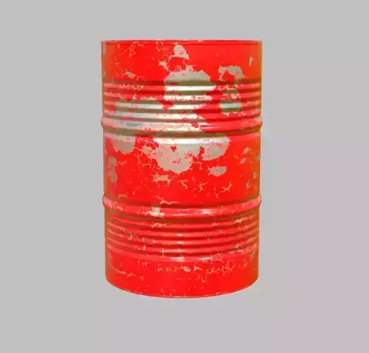 metal red barrel