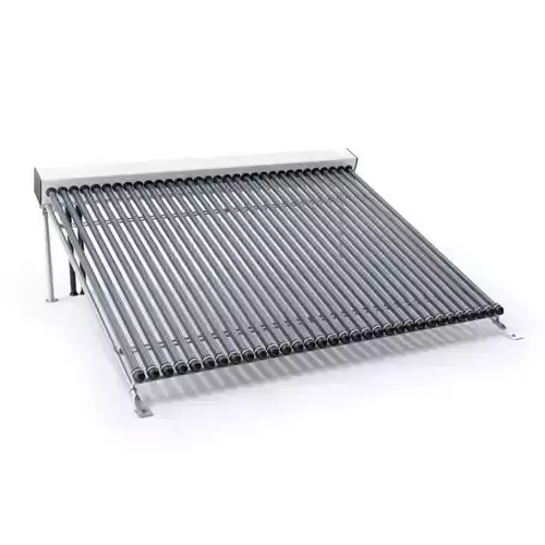 Light Silver Solar Collector