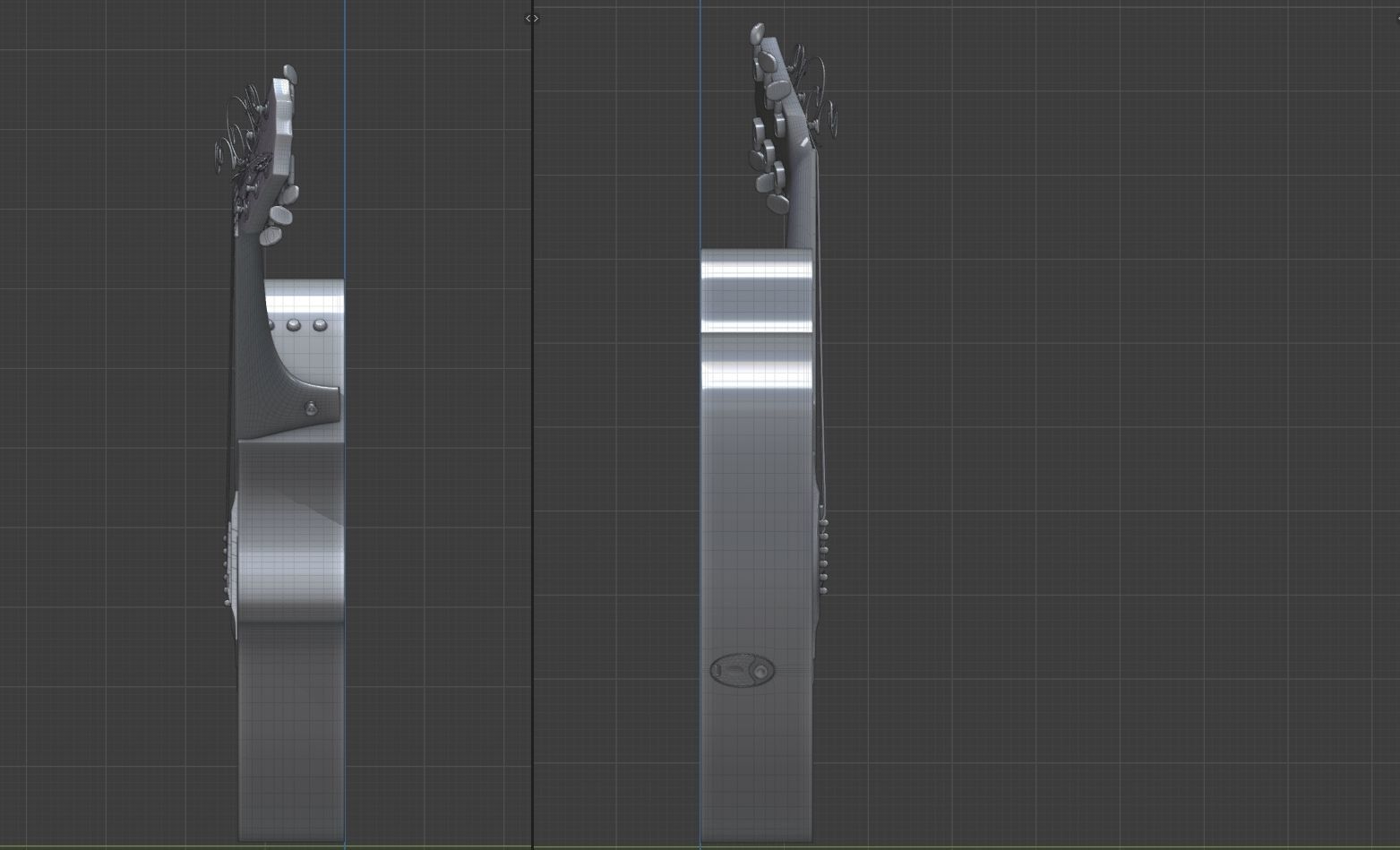 Taylor Guitar 313ce Low-poly 3D model_25