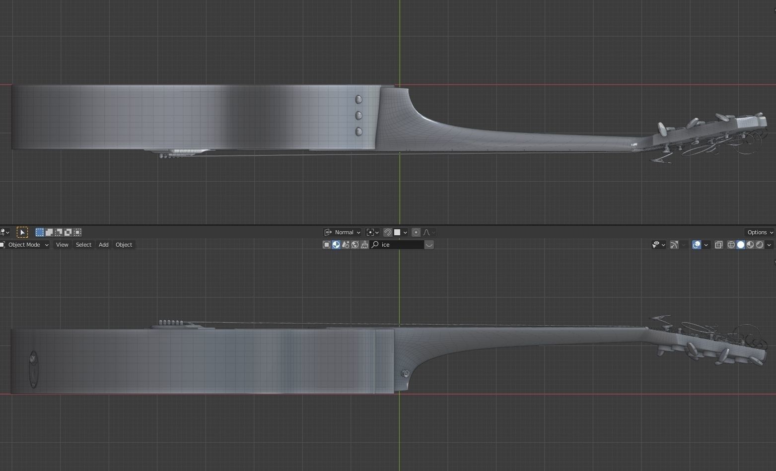 Taylor Guitar 313ce Low-poly 3D model_26