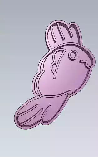 Pokemon Alomomola Cookie Cutter Stamp Cake Decorating