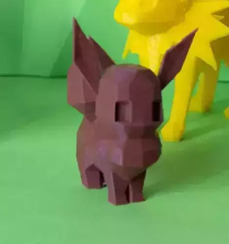 Eevee Low Poly Pokemon