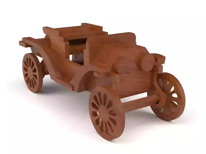 Wooden toy car 50