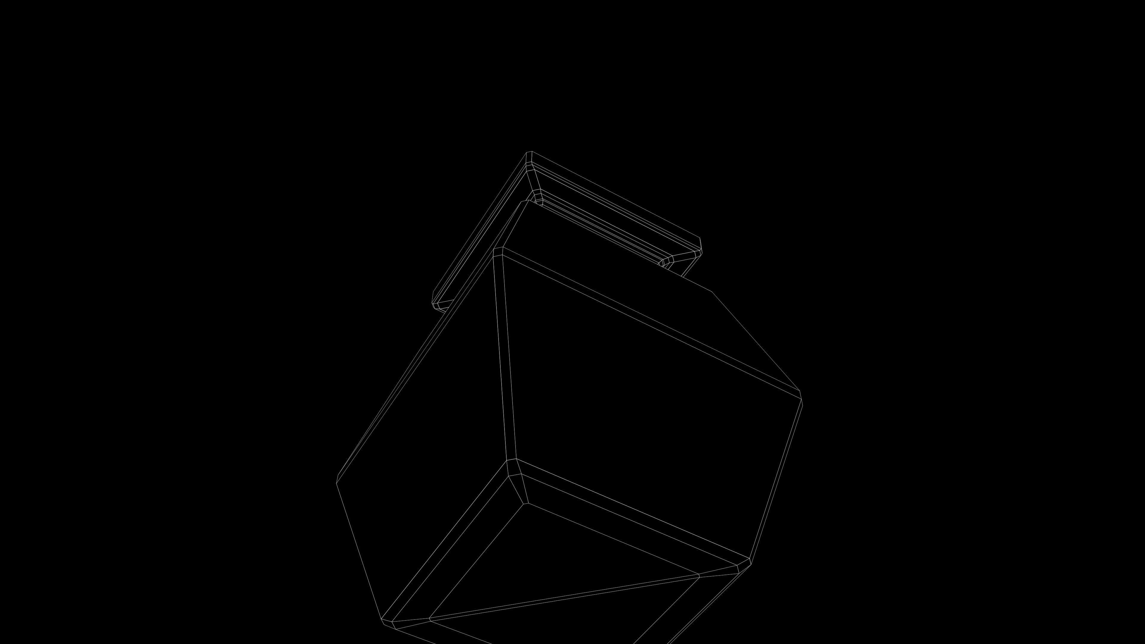 Dwarf Stone Box Low-poly 3D model_15