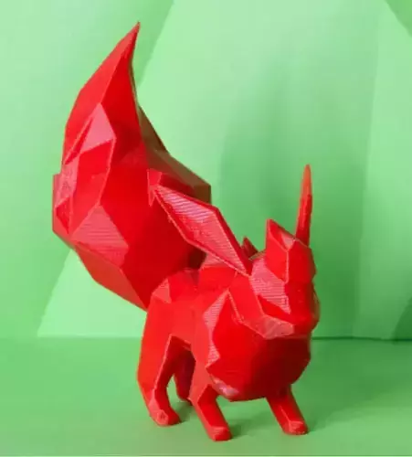 Flareon Low Poly Pokemon