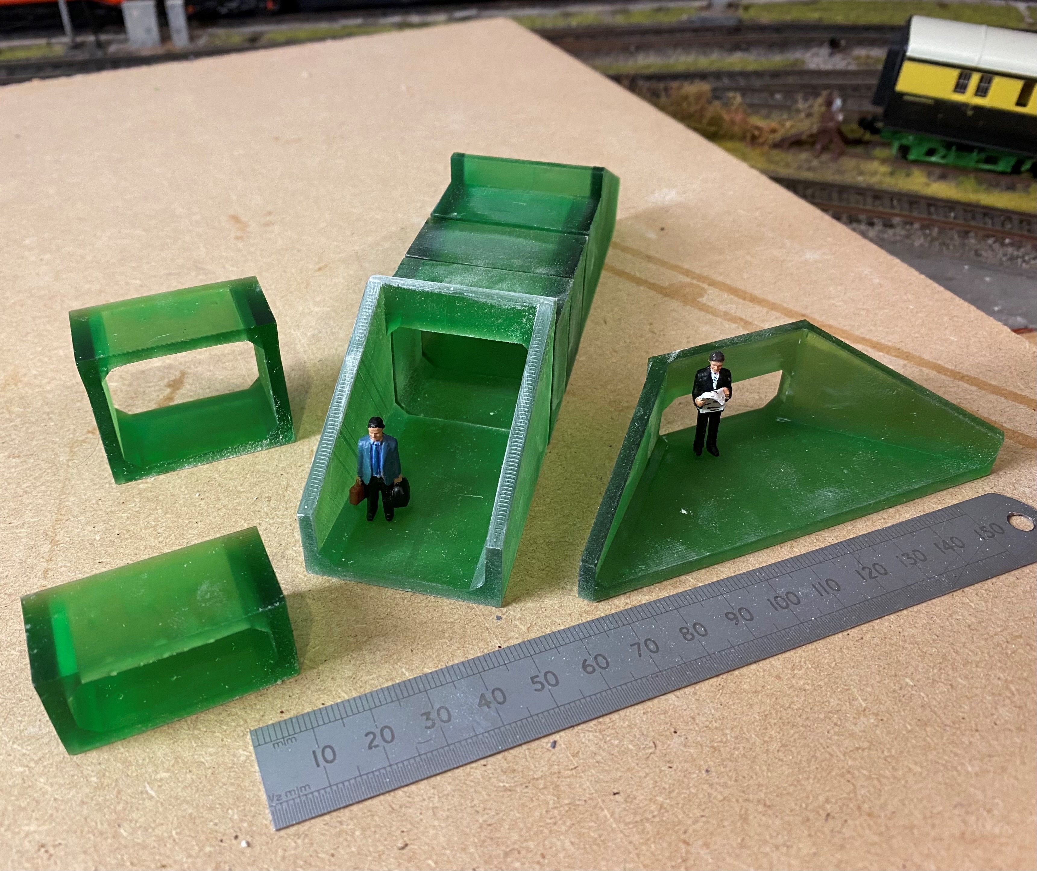 Model Railway Concrete Pipe Culverts 3D print model_26
