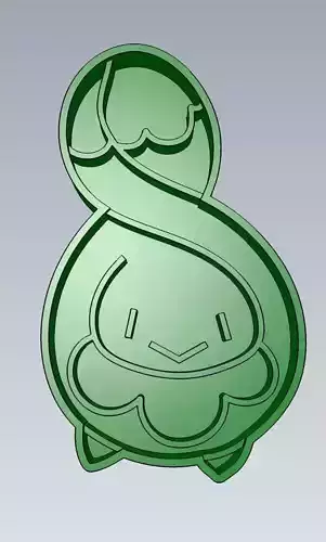 Pokemon Budew Cookie Cutter Stamp Cake Decorating