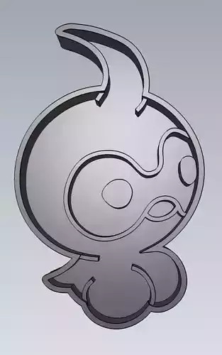 Pokemon Castform Cookie Cutter Stamp Cake Decorating