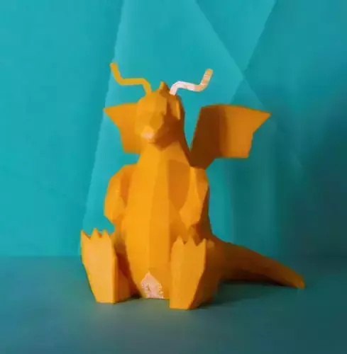 Dragonite Low Poly Pokemon