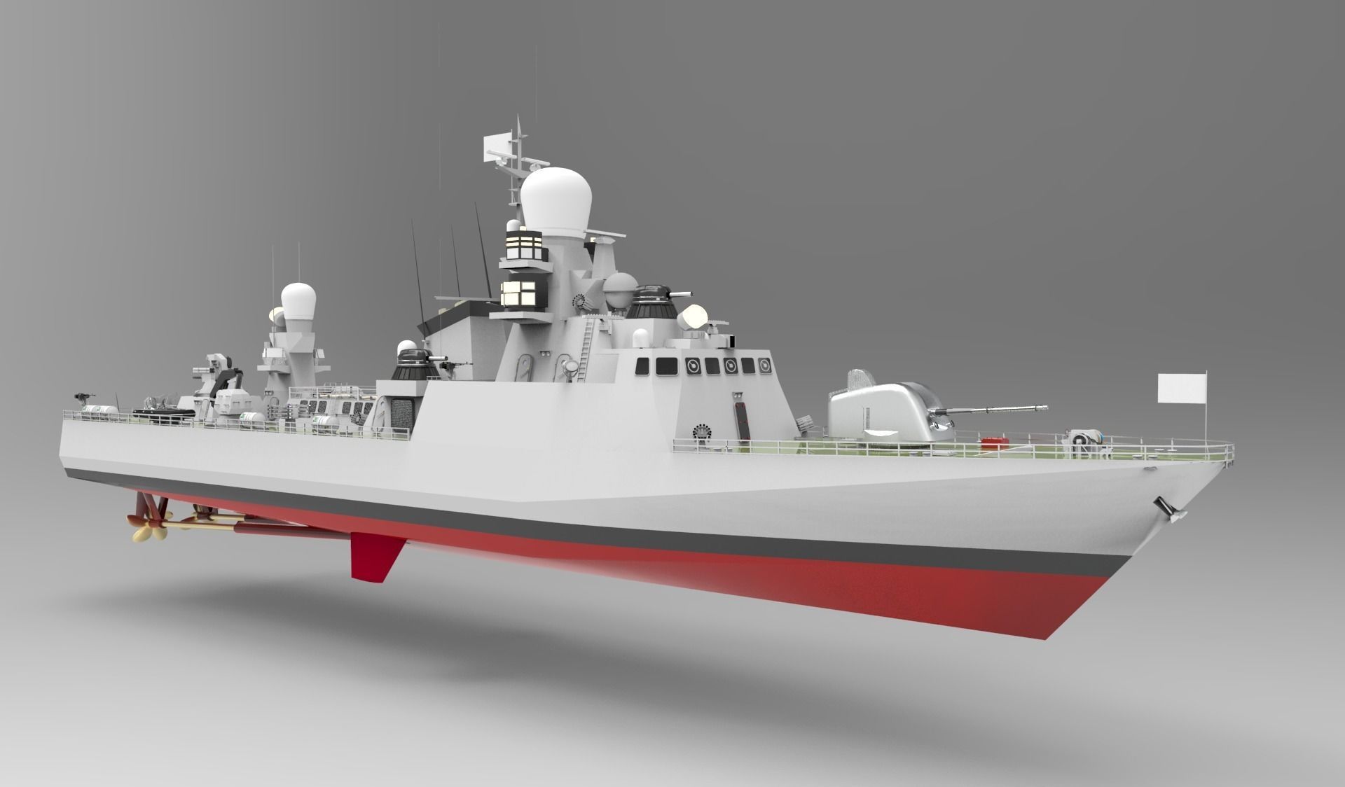 Buyan Class Corvette 3D model_8