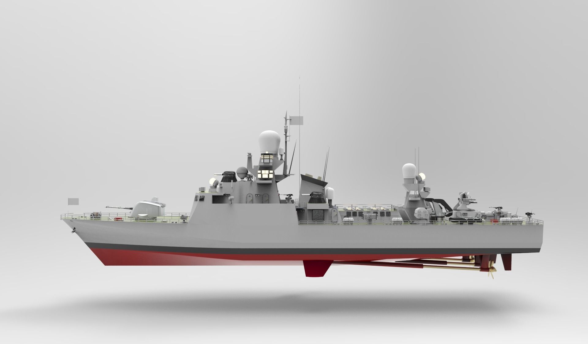 Buyan Class Corvette 3D model_6