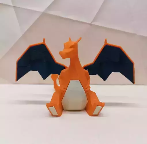 Charizard Low Poly Pokemon