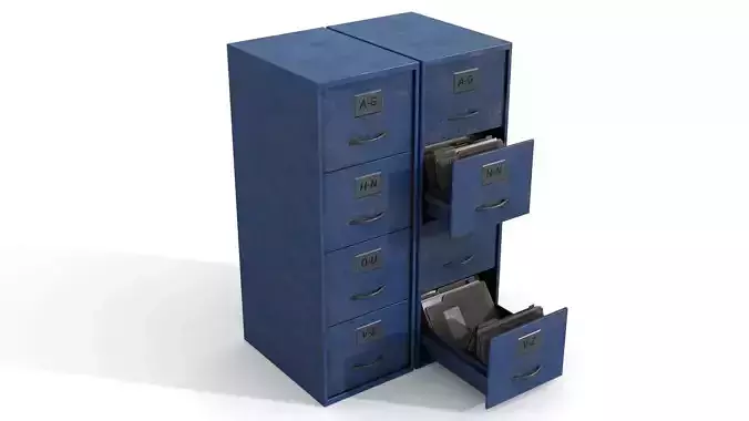 Old Document Boxes