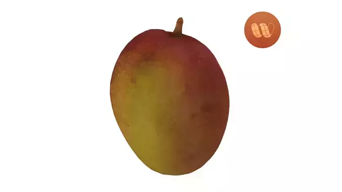 Tommy Atkins Mango - Real-Time Scanned