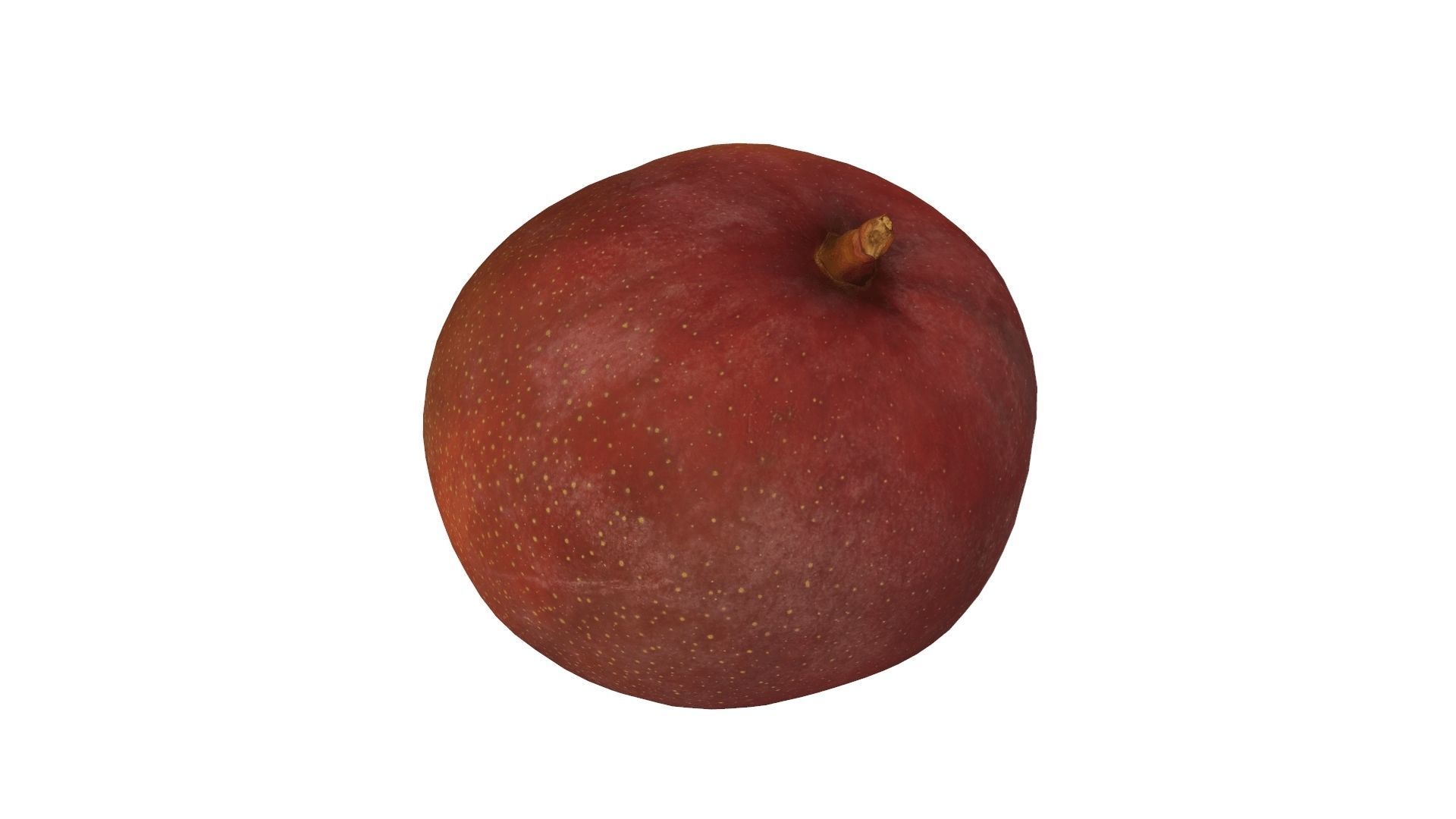 Tommy Atkins Mango - Real-Time Scanned Low-poly 3D model_4