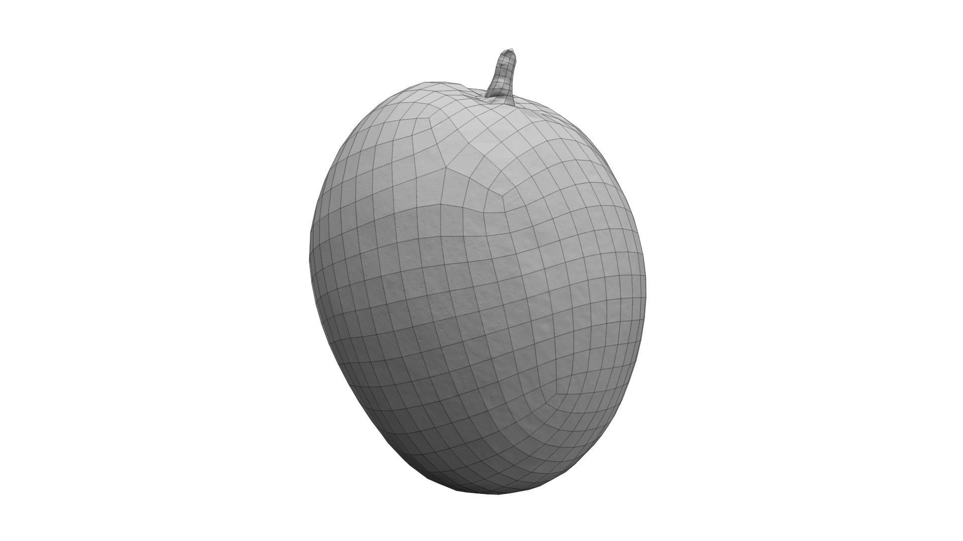 Tommy Atkins Mango - Real-Time Scanned Low-poly 3D model_3
