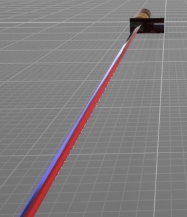 Metal sword with wooden handle 3D model_3