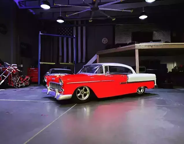 Chevrolet Bel Air 3D Model Ready to Print STL File 3D print model