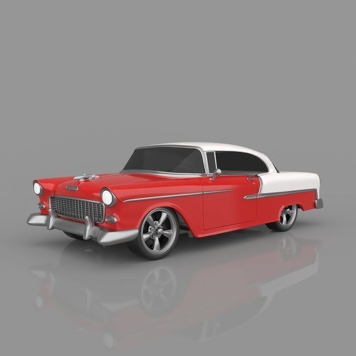 Chevrolet Bel Air 3D Model Ready to Print STL File 3D print model 2