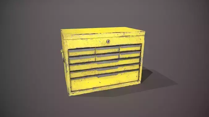 Yellow Tool Chest