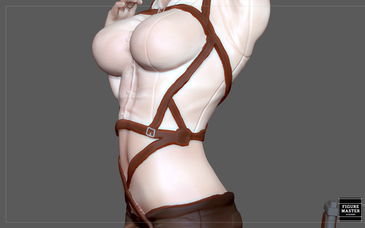 MIKASA ACKERMAN ATTACK ON TITIAN ANIME GIRL CHARACTER 3D print model_14