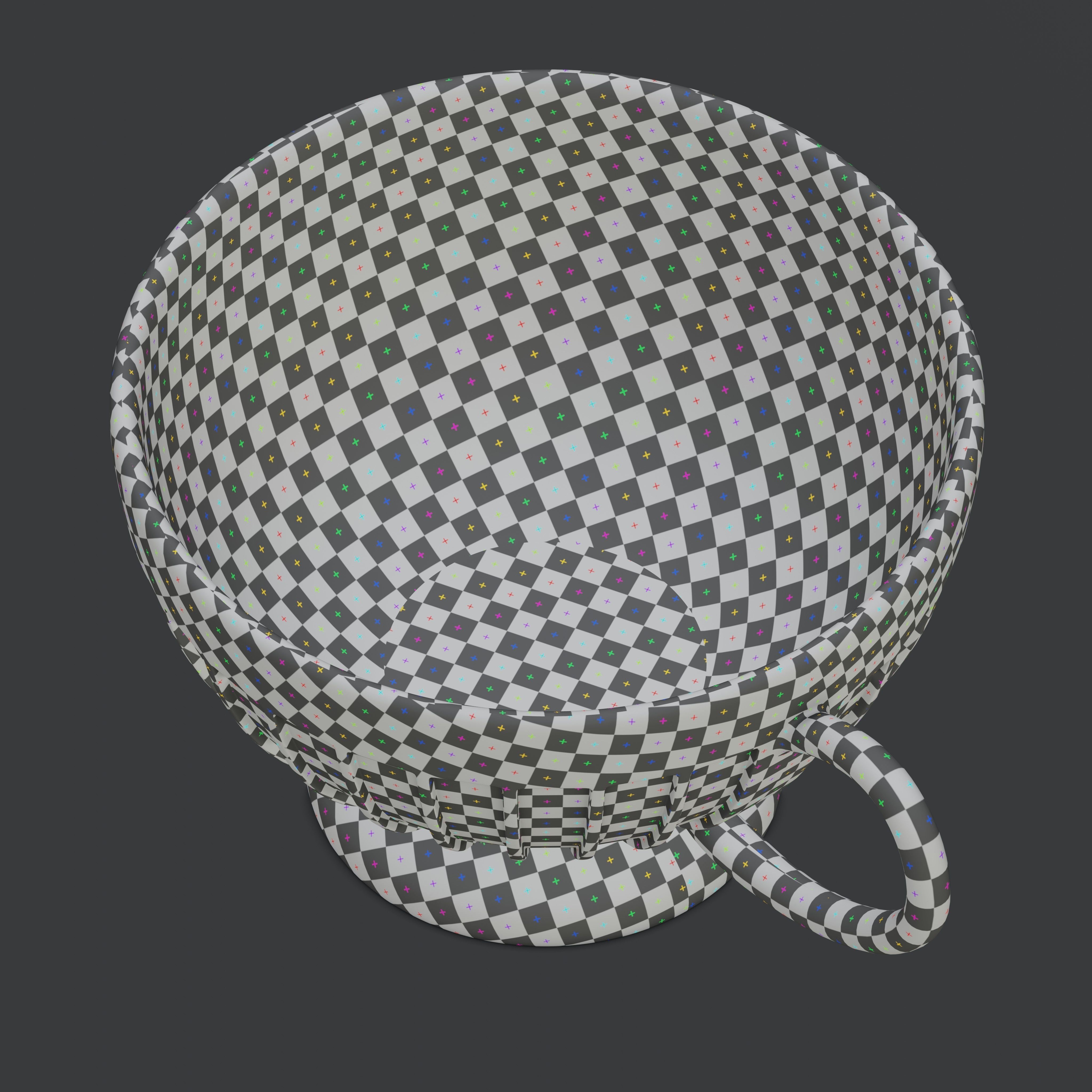 Fluted teacup 3D model_9