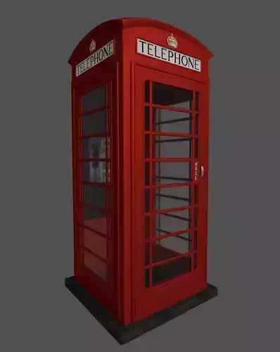 Uk British Classic Telephone box