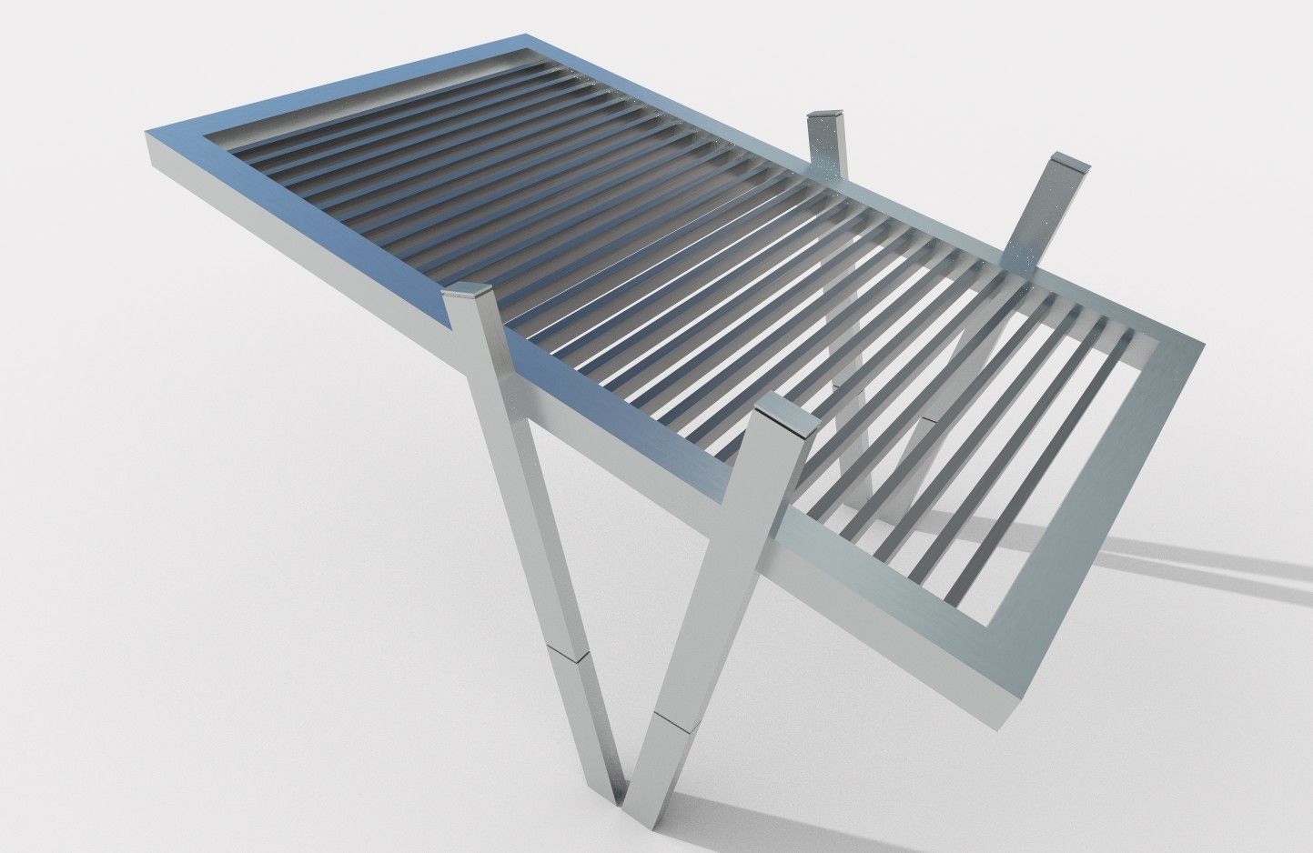 Canopy 1A Low-poly 3D model_5