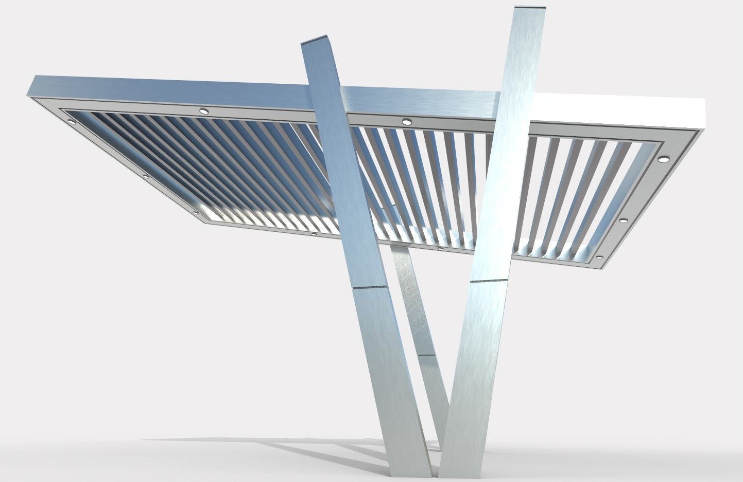 Canopy 1A Low-poly 3D model_6